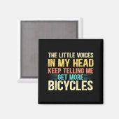 Bicycle Lover Funny Quote Cycling Humor  マグネット (正面/裏面)