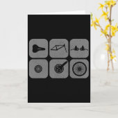 Bicycle Parts Mountain Bike Biking Mtb Cycling Cyl カード (黄色い花)