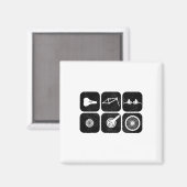 Bicycle Parts Mountain Bike Biking Mtb Cycling Cyl マグネット (正面/裏面)