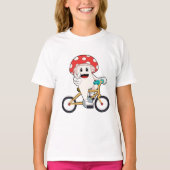 Bicycle.PNGのキノコ Tシャツ (正面)