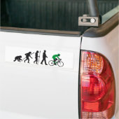 bicycle racing evolution バンパーステッカー (トラック上)