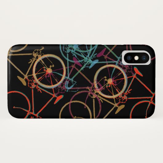 bicycle . two-wheels . bike カッコいい. Case-Mate iPhoneケース (裏面(横))