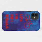 bicycle . two-wheels . bike カッコいい. Case-Mate iPhoneケース (裏面(横))