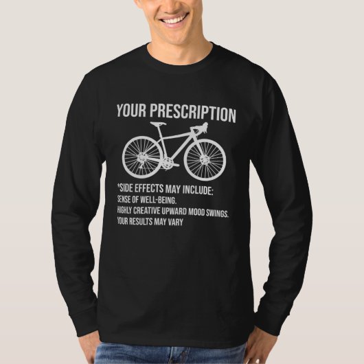 Bicycle You Don t Stop Riding When You Get Old Cyc Tシャツ (正面)
