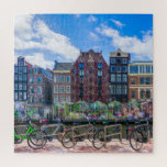 Bicycles Houses Along Amsterdam Canal Netherlands ジグソーパズル<br><div class="desc">This stunning city themed jigsaw puzzle features bicycles along the canal in Amsterdam with buildings in the background. #amsterdam #netherlands #holland #canal #bicycle #bicycles #waterfront #canal #europe #european #travel #adventure #jigsaw #puzzle #jigsawpuzzle #gifts #fun #stockingstuffers #games</div>