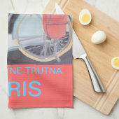 BICYCLETTEパリの台所タオル キッチンタオル (四つ折り)