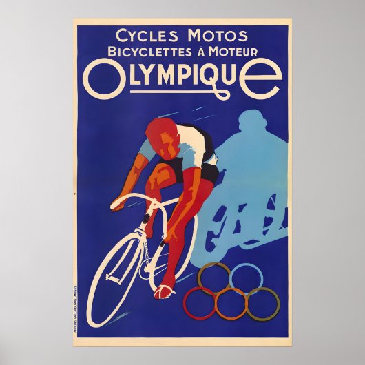 Bicyclettes Olympique Poster ポスター (正面)