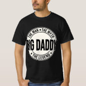 Bid Daddy Man Myth Legend © FB @ #USAPatriotGraphi Tシャツ (正面)