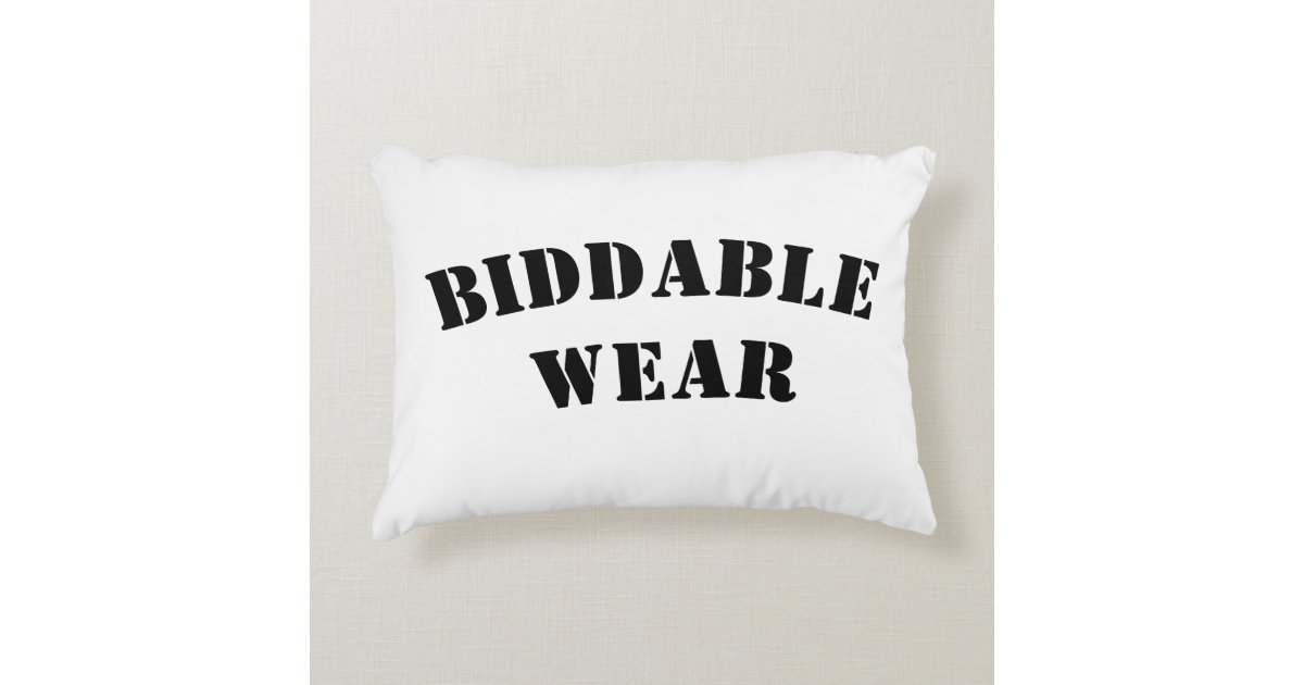 Biddable衣服の装飾用クッション アクセントクッション Zazzle Co Jp Biddable衣服の装飾用クッション アクセントクッション Zazzle Co Jp