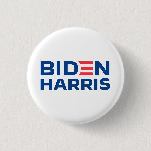 Bidden/Harris 2020 缶バッジ (正面)