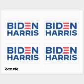 Bidden/Harris 2020 長方形シール (シート)