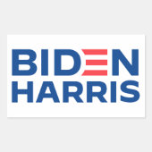 Bidden/Harris 2020 長方形シール (正面)