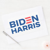 Bidden/Harris 2020 長方形シール (封筒)