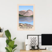 Bidean Nam Bian Munros Of Scotland Travel Poster ポスター (ホームオフィス)