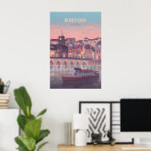 Bideford Devon Seaside Travel Poster ポスター (ホームオフィス)