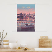 Bideford Devon Seaside Travel Poster ポスター (キッチン)