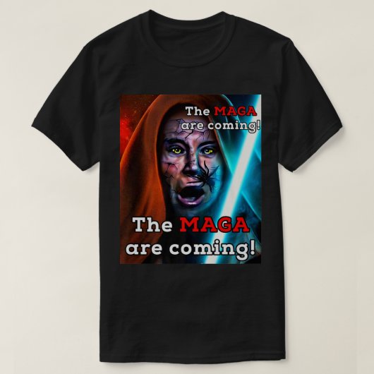 Biden Midnight Ride MAGA Are Coming Adult Costume Tシャツ (デザイン正面)