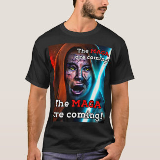 Biden Midnight Ride MAGA Are Coming Adult Costume Tシャツ