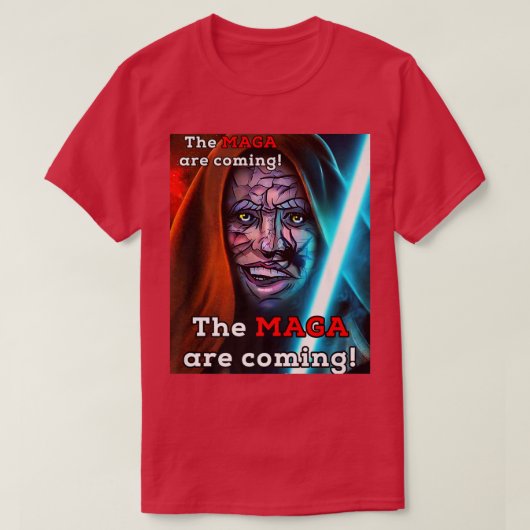Biden Midnight Ride MAGA Are Coming Adult Costume Tシャツ (デザイン正面)