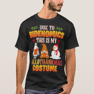 BIDENOMICSのために私のハロウィーンのコスチュームのハロット Tシャツ