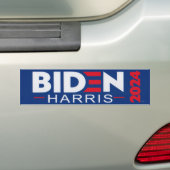 BIDEON HARRIS 2024 バンパーステッカー (車上)