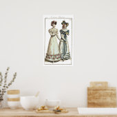 Biedermeierファッションプリント1821ポスター ポスター (キッチン)