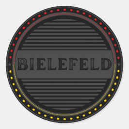 Bielefeld City Pride Emblem – German Identity ラウンドシール