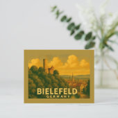 Bielefeld Germany City Art ポストカード (スタンド正面)