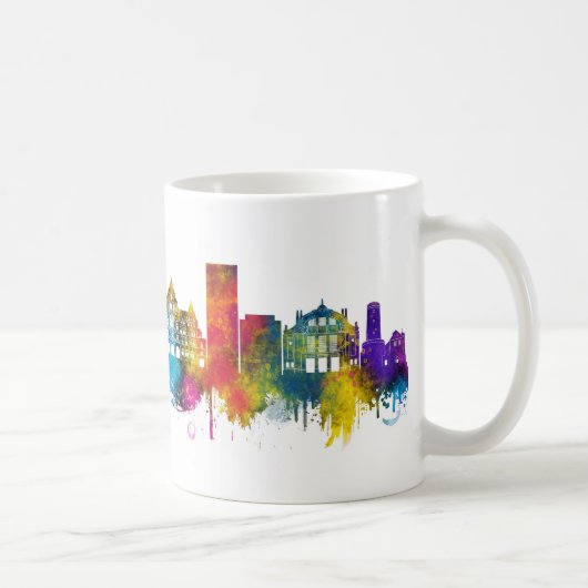 Bielefeld Germany Skyline コーヒーマグカップ (右)