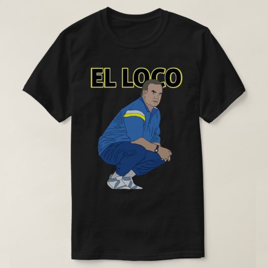 Bielsa - Marcelo Bielsa - El Loco - IN BIELSA WE T Tシャツ (デザイン正面)