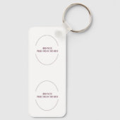 Bien Chingona Mexican Pride Chicano キーホルダー (裏面)