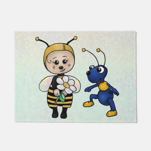 Biene und Ameise ドアマット (正面)