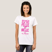 biensur fille belle citation 4 hereditaire vue hum tシャツ (正面フル)