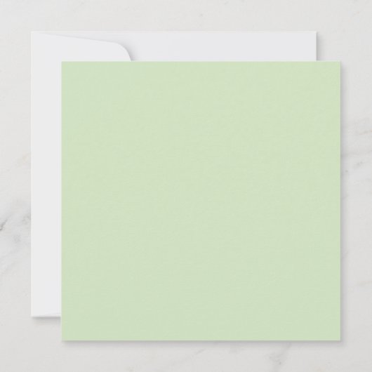 Bienvenido al mundo 招待状 (裏面)