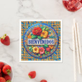 BIENVENIDOS – そうかわいらし! スタンダードカクテルナプキン (インサイチュ)