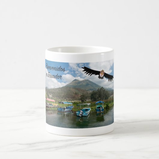 Bienvenidos a Ecuador コーヒーマグカップ (中央)