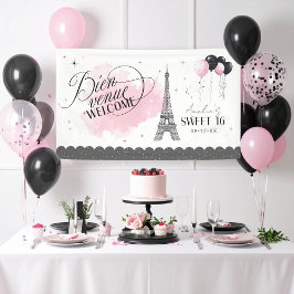 Bienvenueウェルカムパリジャンスイート16 ID1162 横断幕