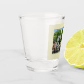 Bienville Sq.、モバイル、ALヴィンテージ ショットグラス (左)