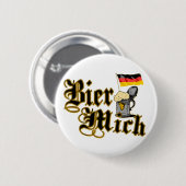 BierのMichボタン 缶バッジ (正面&裏面)