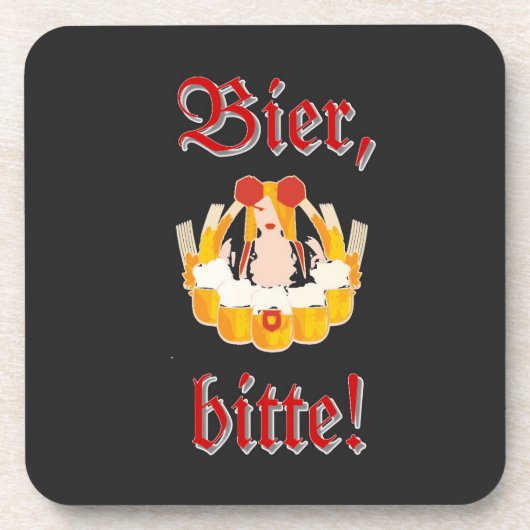 Bier、Bitte! コースター (正面)