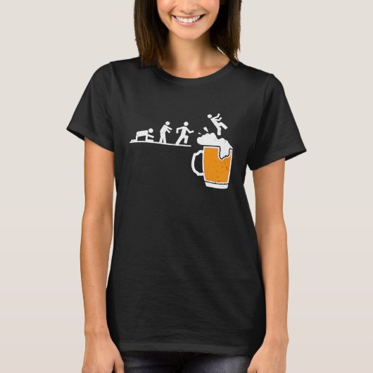 Bierääufer Beer Stein Brewery House Brewery Alcoho Tシャツ (正面)