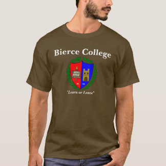 Bierceの大学 Tシャツ