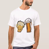 biere chope mousse binouze alcool apero ensemble 5 tシャツ (正面)