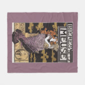 Bieres deのlaのムーズの昇進ポスター フリースブランケット (正面(横))