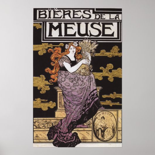 Bieres de la Meuseプロモーションポスター ポスター (正面)