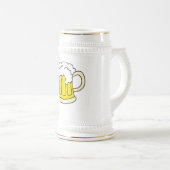 Bierkrug mit Bier ビールジョッキ (正面右)