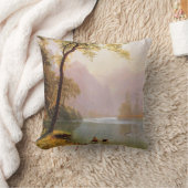 Bierstadt – カーンズリバーバレー，カリフォルニア州， クッション (ブランケット)