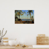 Bierstadt – バハマの景色 ポスター (キッチン)