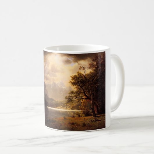 Bierstadt Estes公園のコロラド州のマグ コーヒーマグカップ (正面右)