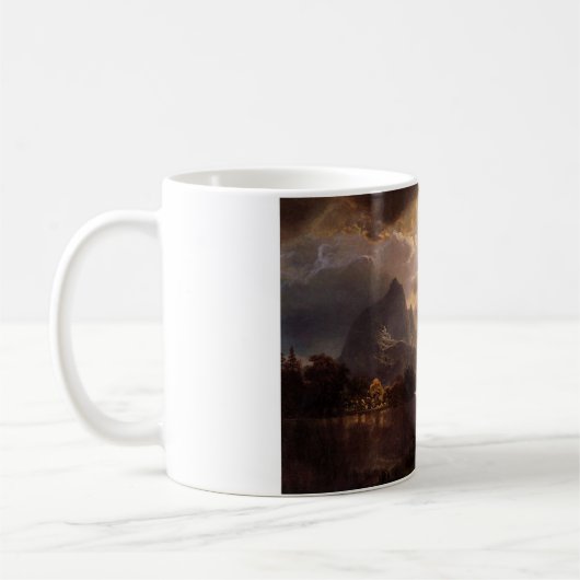 Bierstadt Estes公園のコロラド州のマグ コーヒーマグカップ (左)